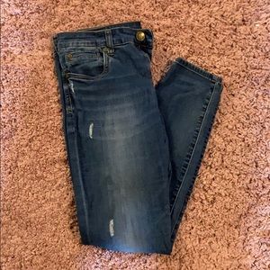 Kut skinny distressed jeans